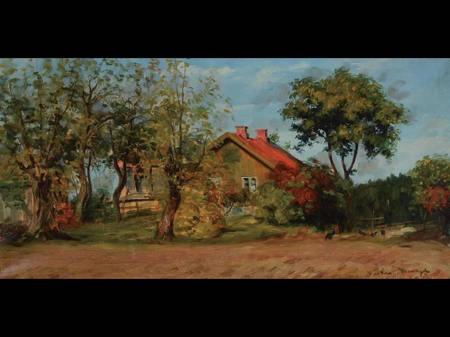 Fattoria tra gli alberi